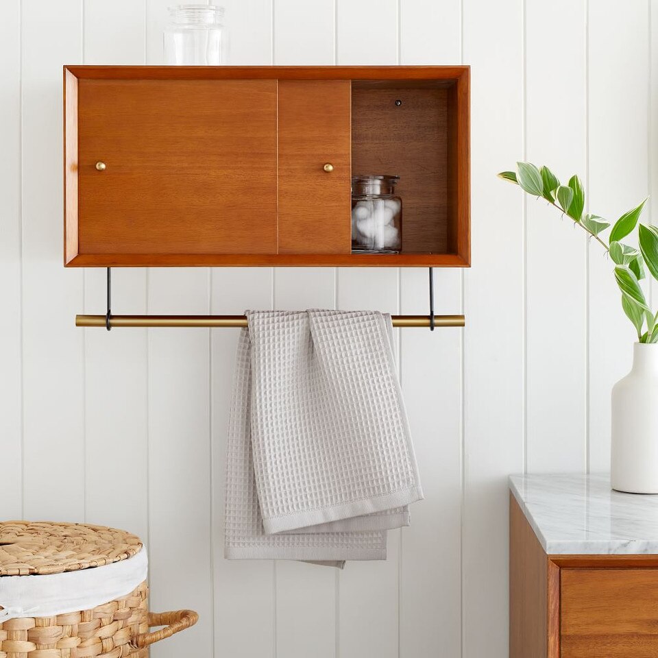 Mid Century Bathroom Storage West Elm United Kingdom